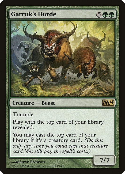 Image for Garruk's Horde (173) (M14) - Magic: The Gathering