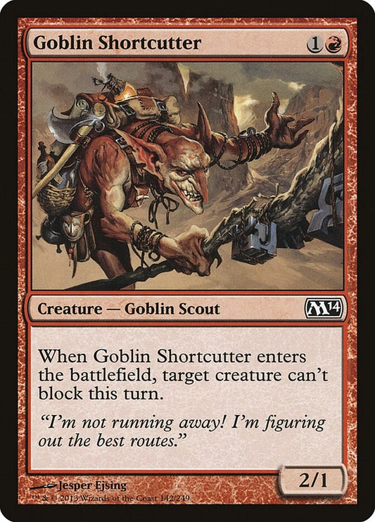 Image for Goblin Shortcutter (142) (M14) - Magic: The Gathering