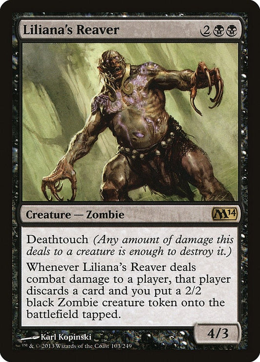 Image for Liliana's Reaver (103) (M14) - Magic: The Gathering