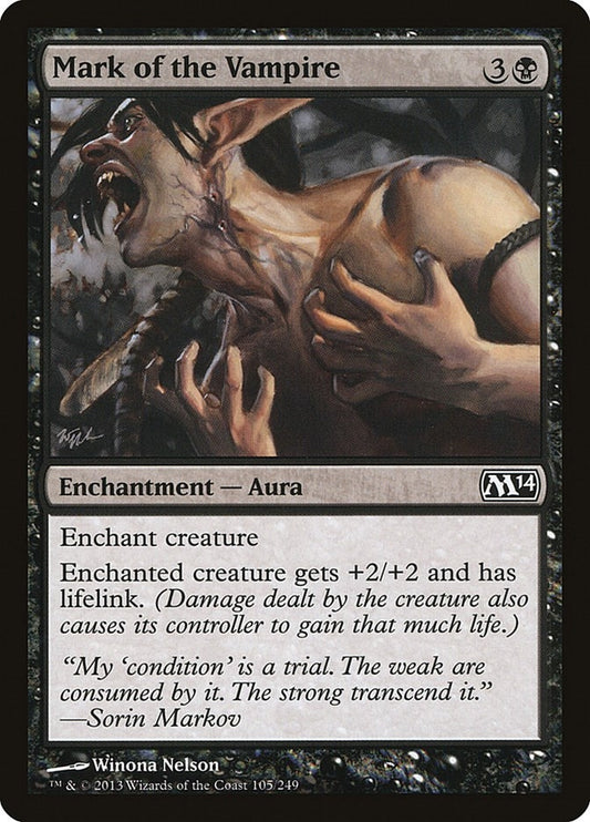 Image for Mark of the Vampire (105) (M14) - Magic: The Gathering