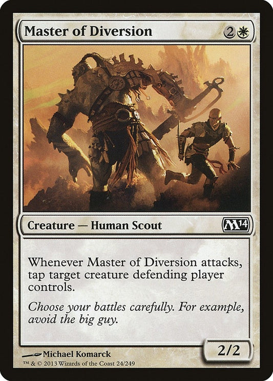 Image for Master of Diversion (24) (M14) - Magic: The Gathering