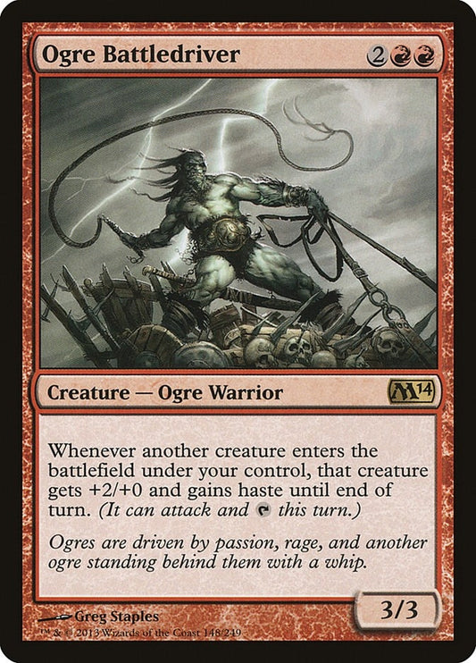 Image for Ogre Battledriver (148) (M14) - Magic: The Gathering