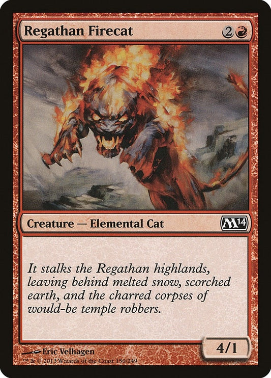 Image for Regathan Firecat (150) (M14) - Magic: The Gathering