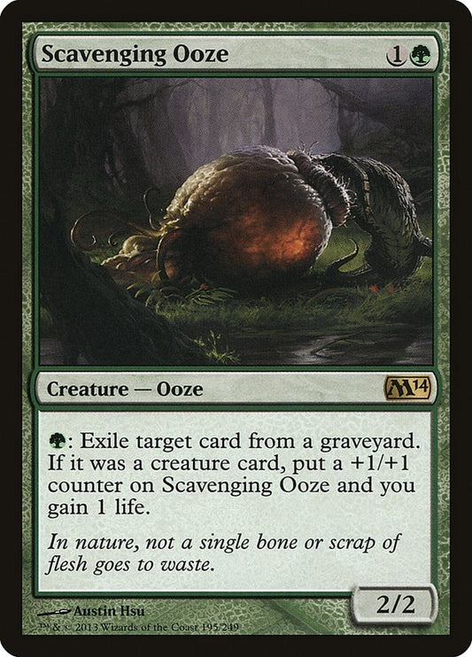 Image for Scavenging Ooze (195) (M14) - Magic: The Gathering