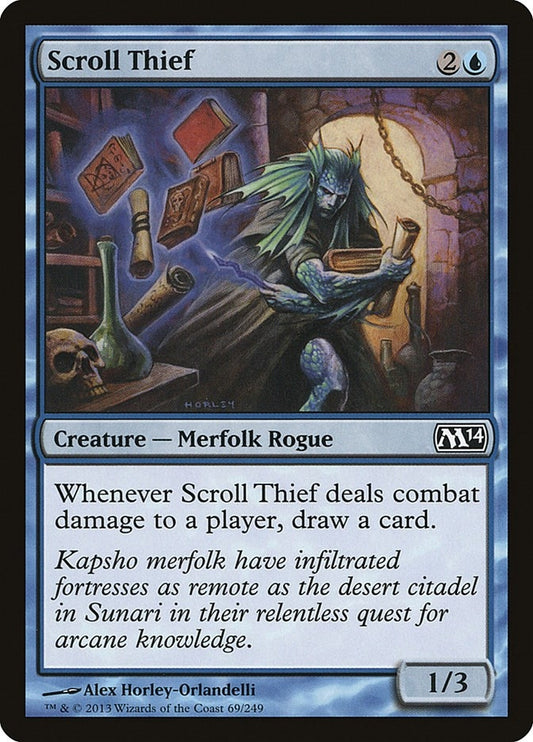 Image for Scroll Thief (69) (M14) - Magic: The Gathering