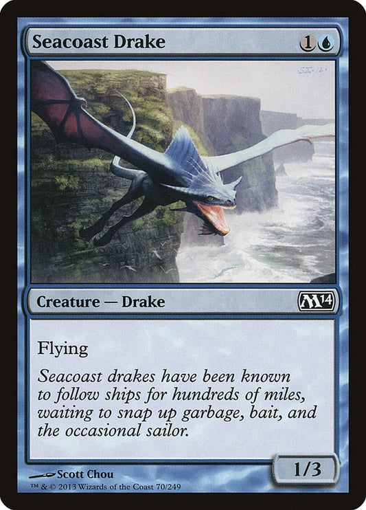 Image for Seacoast Drake (70) (M14) - Magic: The Gathering