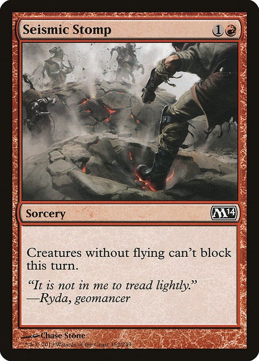 Image for Seismic Stomp (152) (M14) - Magic: The Gathering
