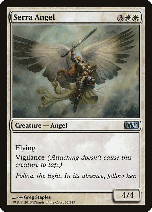 Image for Serra Angel (32) (M14) - Magic: The Gathering