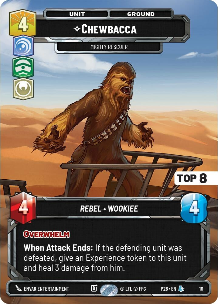 Chewbacca - Mighty Rescuer (Top 8) (10) (OPP)