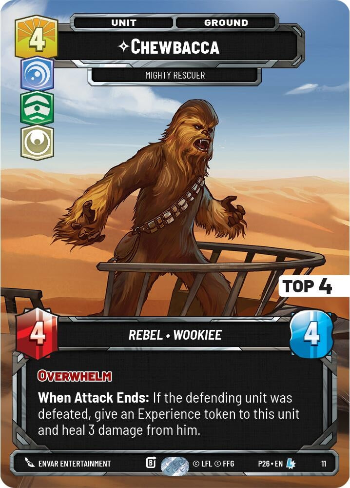 Chewbacca - Mighty Rescuer (Top 4) (11) (OPP)