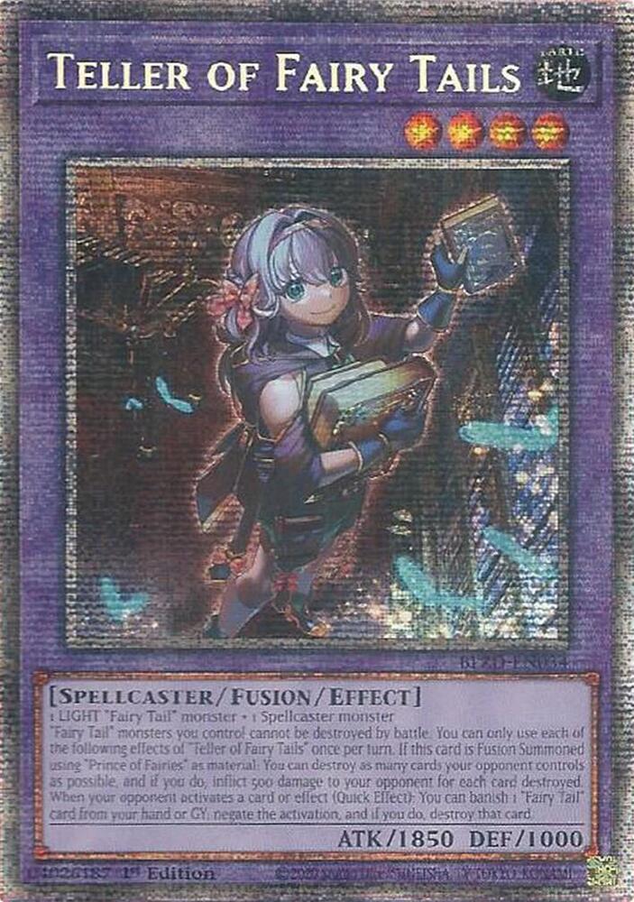 Teller of Fairy Tails (Starlight Rare) (BLZD-EN034) (BLZD)