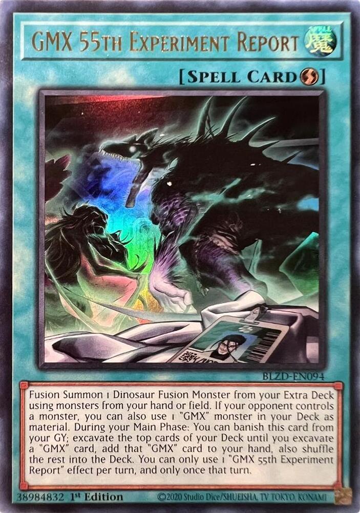 GMX 55th Experiment Report (BLZD-EN094) (BLZD)