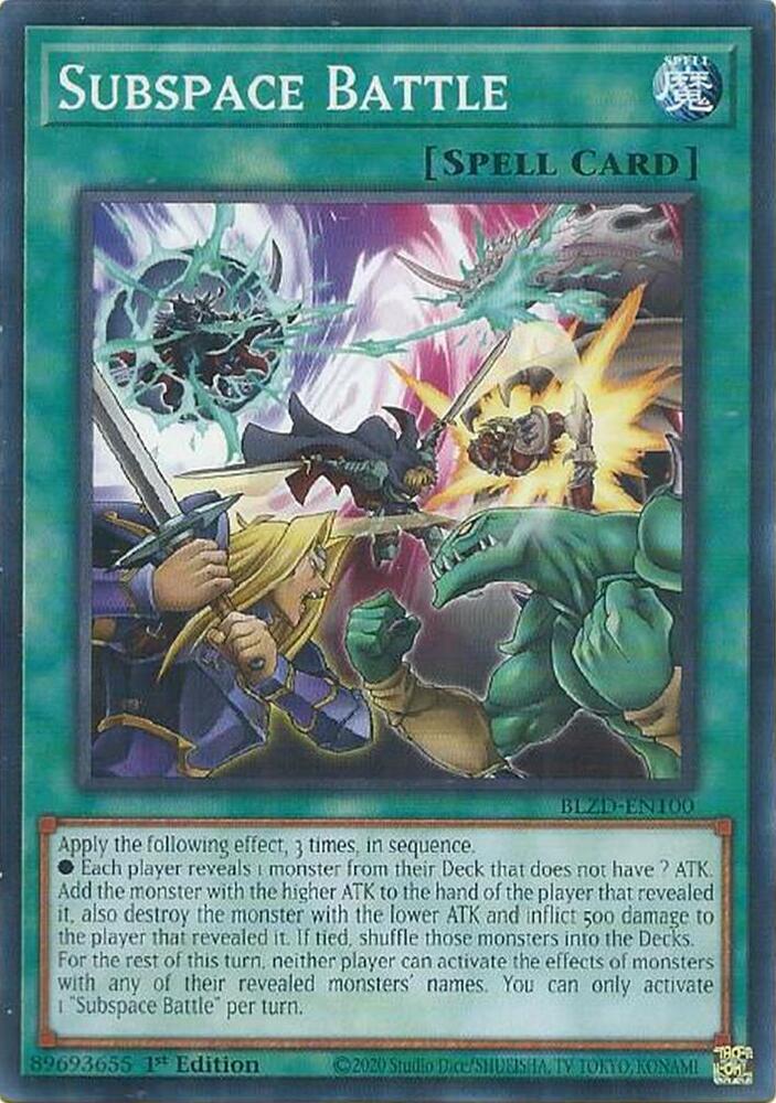 Subspace Battle (BLZD-EN100) (BLZD)