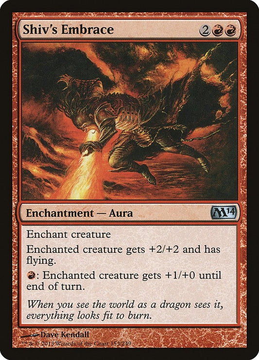Image for Shiv's Embrace (153) (M14) - Magic: The Gathering