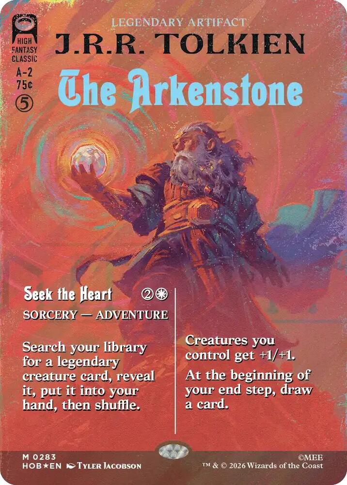 The Arkenstone (Borderless) (Surge Foil) (283) (HOB)