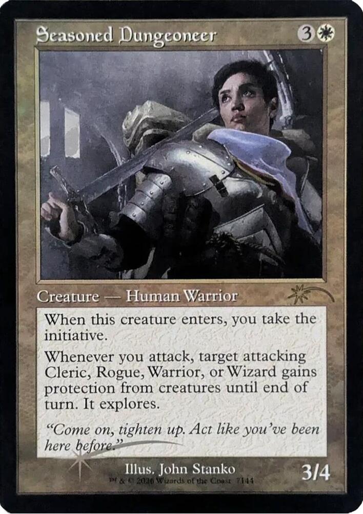 Seasoned Dungeoneer (Retro Frame) (7144) (SLD)