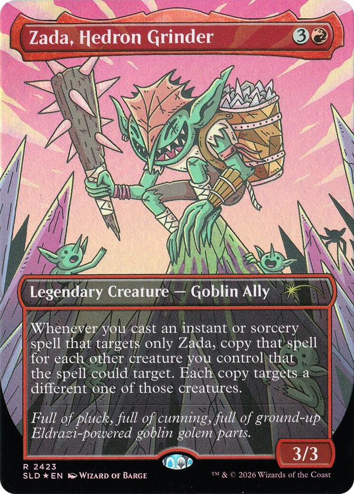 Zada, Hedron Grinder (Display Commander) - Thick Stock (2423) (SLD)