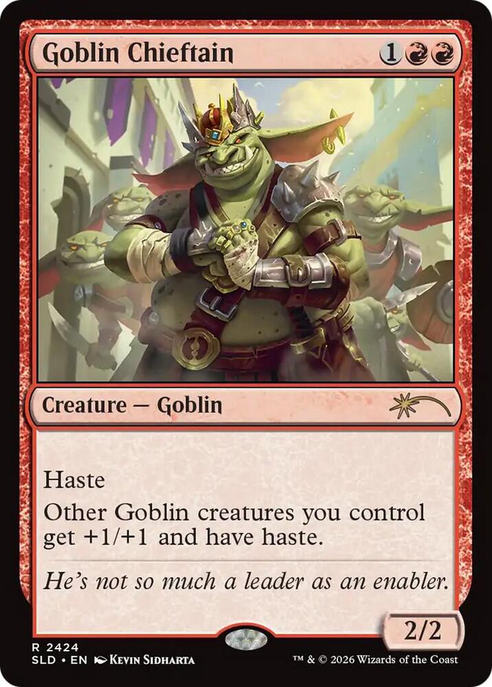 Goblin Chieftain (2424) (2424) (SLD)