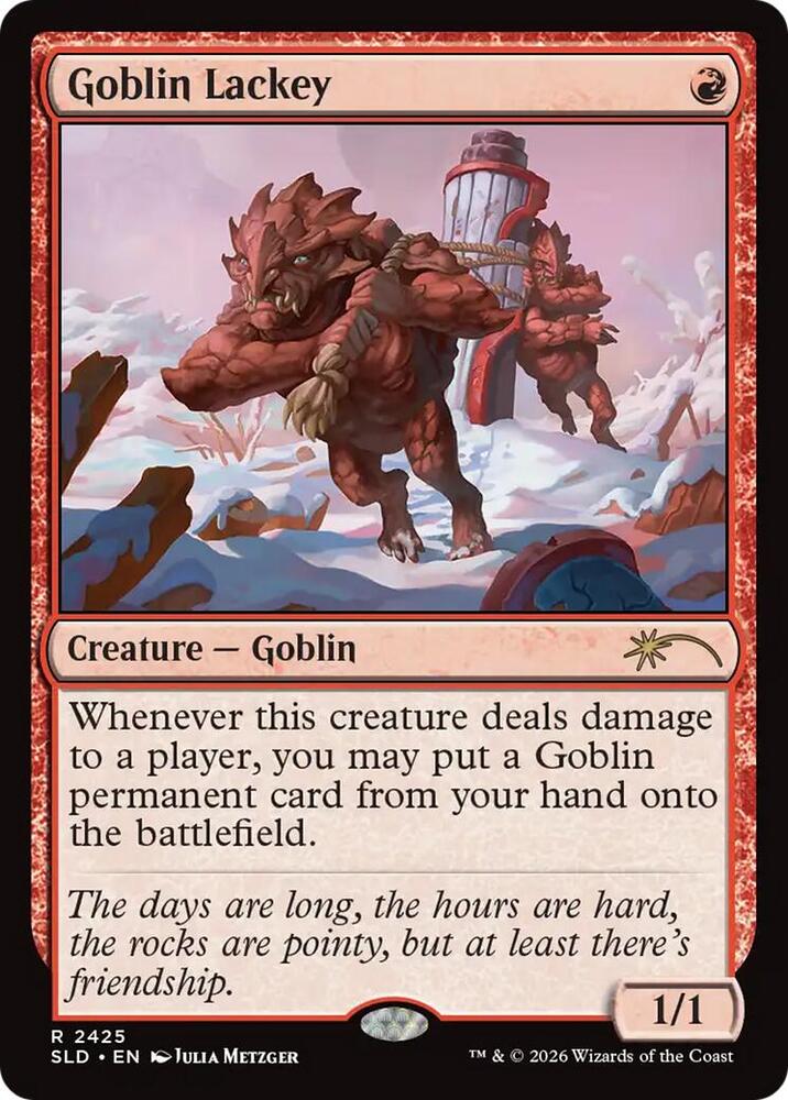 Goblin Lackey (2425) (2425) (SLD)