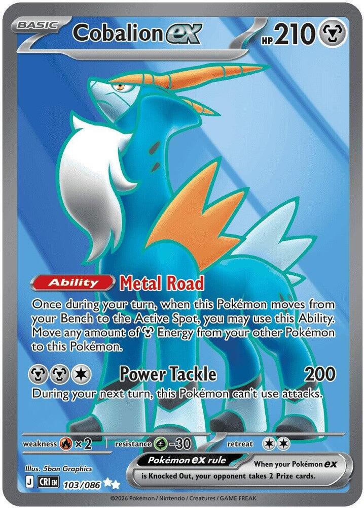 Cobalion ex - 103/086 (103/086) (CRI)