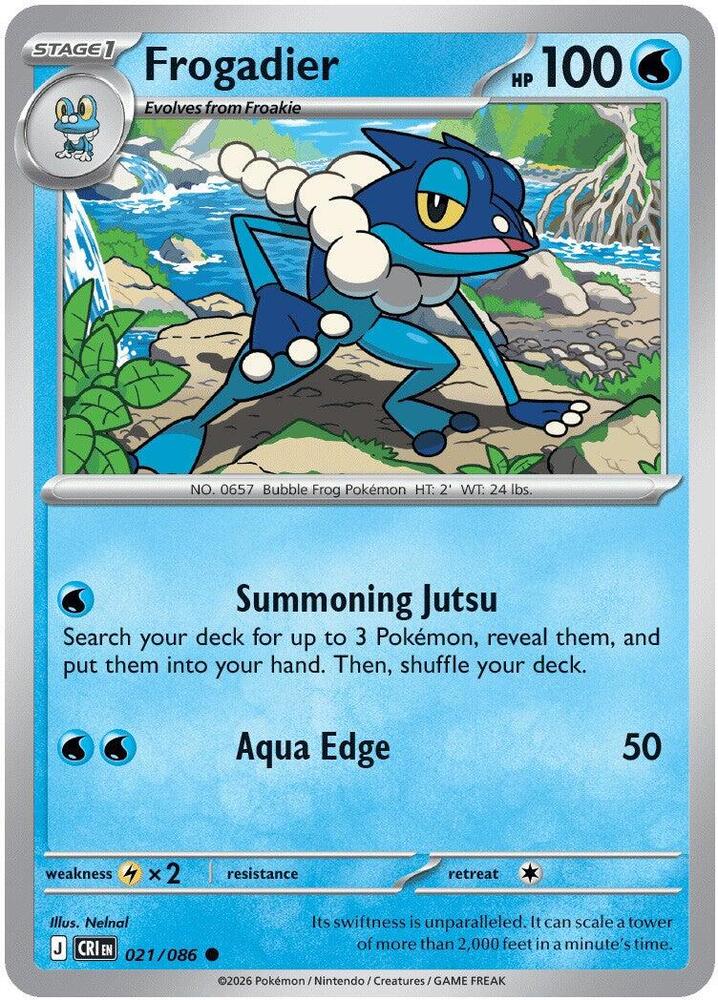 Frogadier - 021/086 (021/086) (CRI)