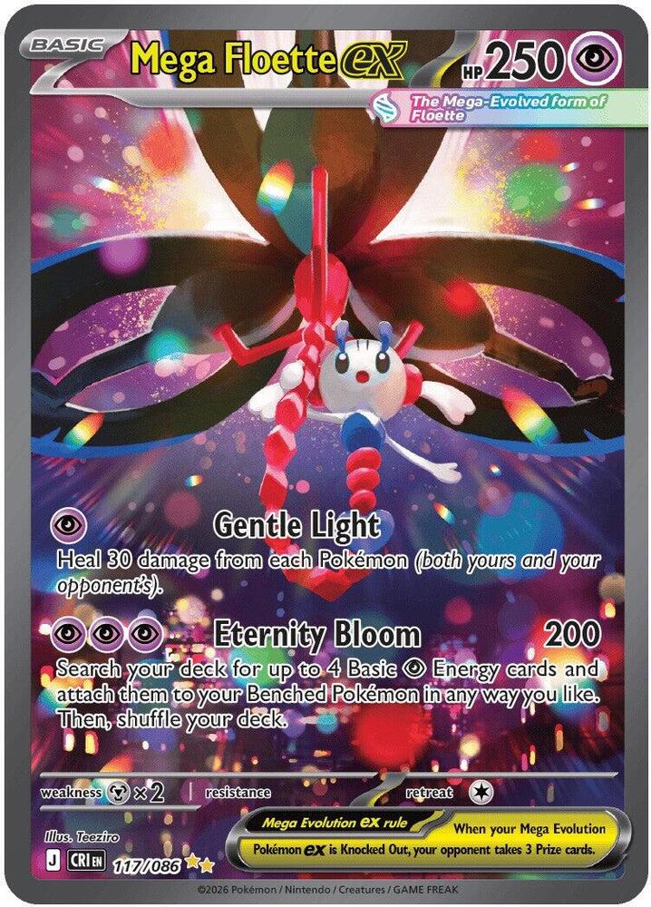 Mega Floette ex - 117/086 (117/086) (CRI)