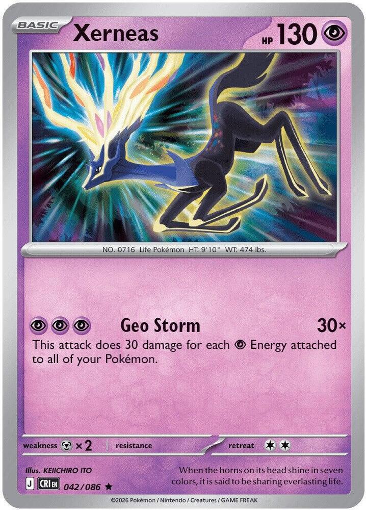 Xerneas - 042/086 (042/086) (CRI)
