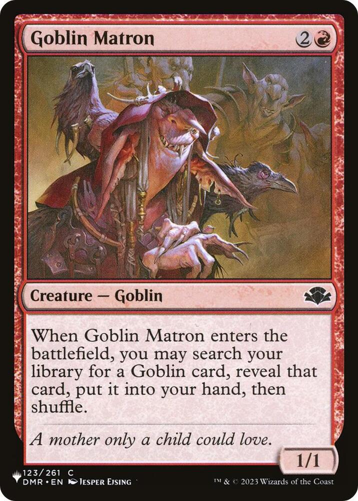 Goblin Matron (DMR) (123) (LIST)