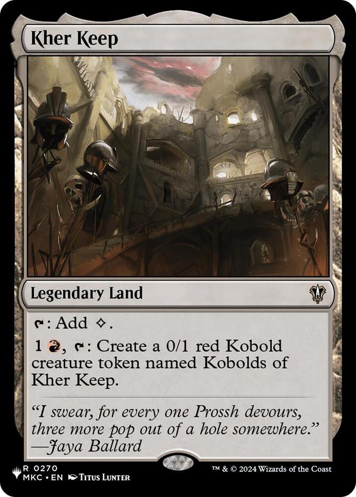 Kher Keep (MKC) (270) (LIST)