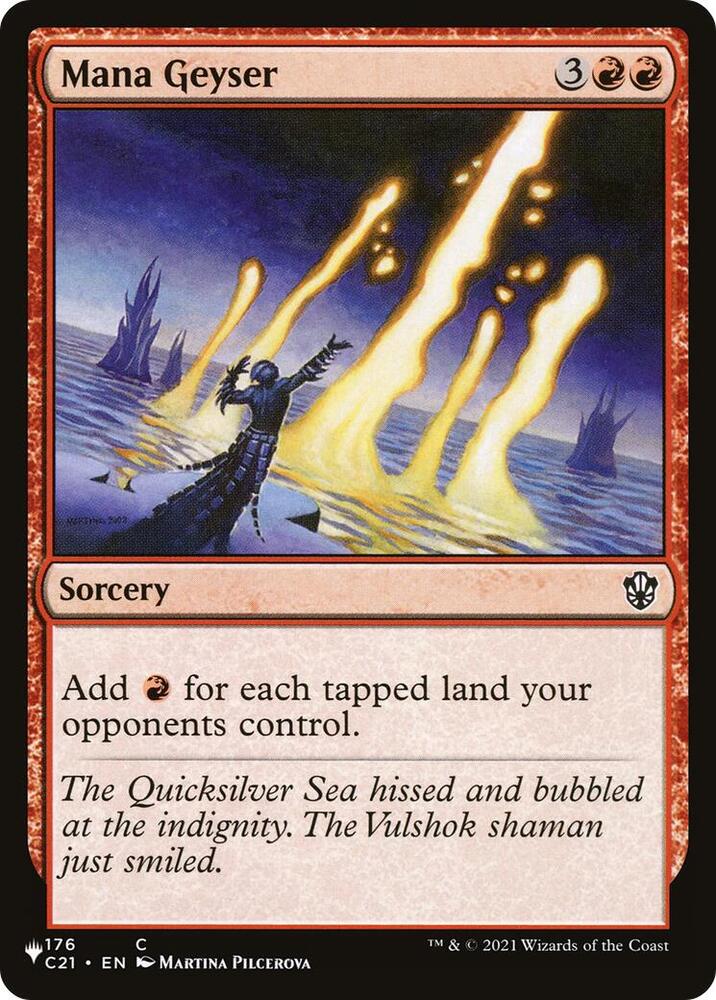 Mana Geyser (C21) (176) (LIST)