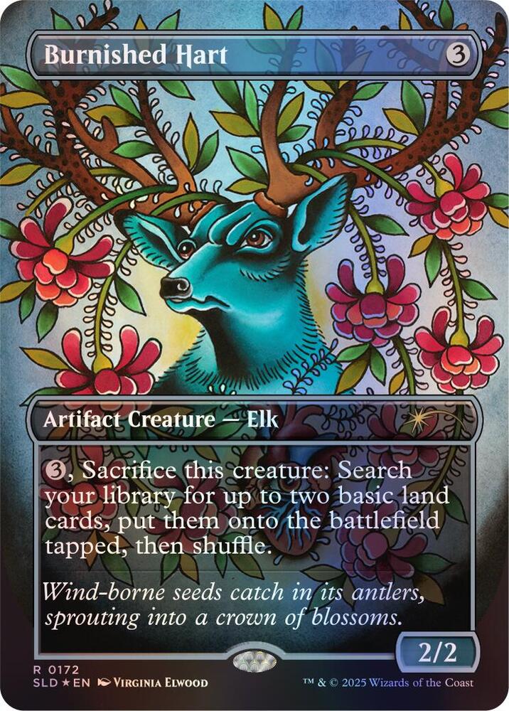 Burnished Hart (Rainbow Foil) (172) (SLD)