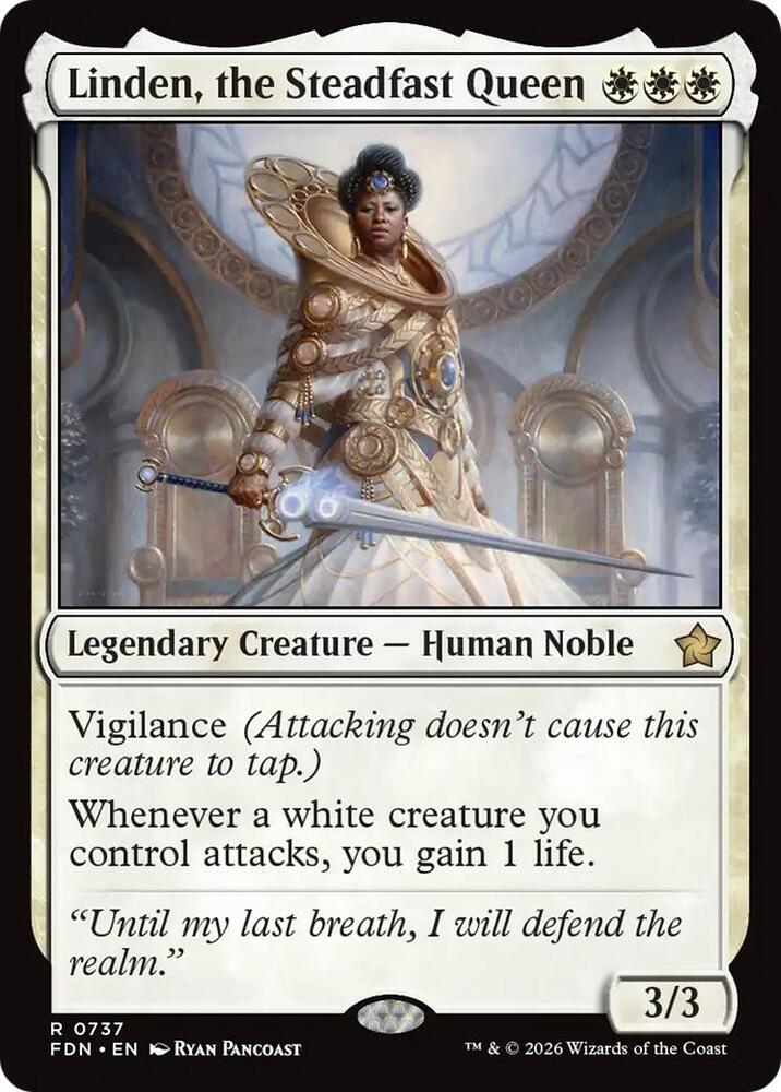 Linden, the Steadfast Queen (0737) (737) (FDN)