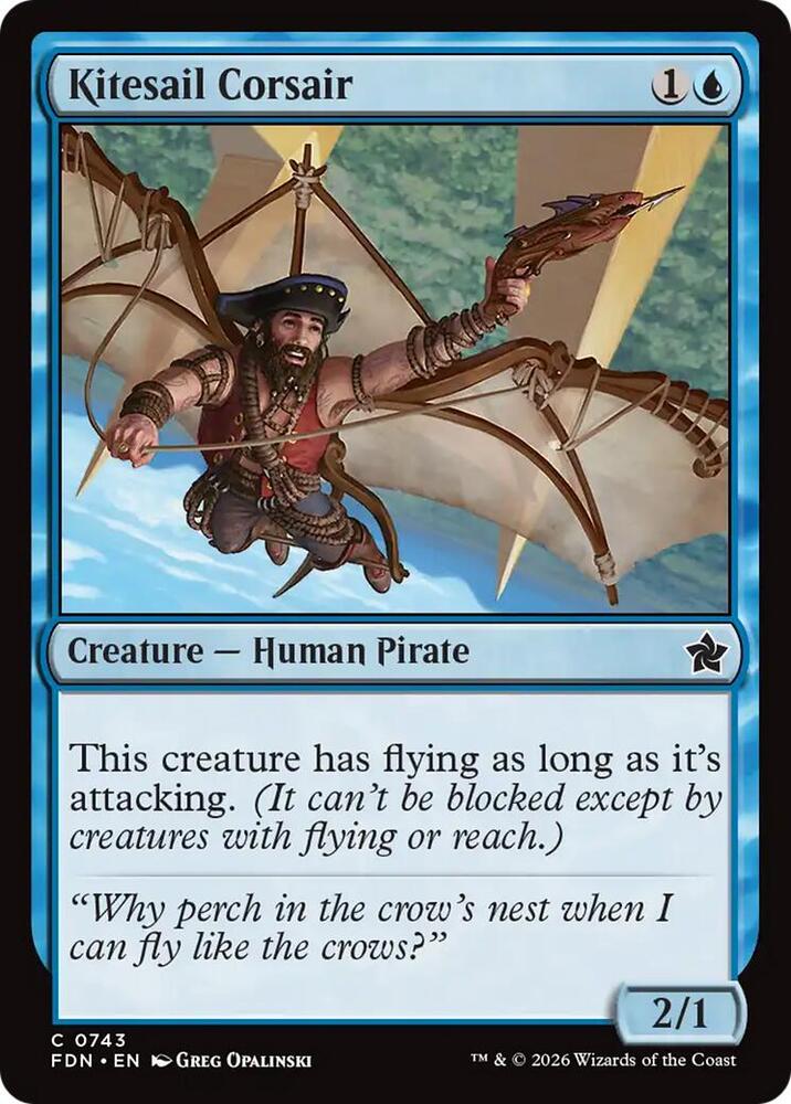 Kitesail Corsair (0743) (743) (FDN)