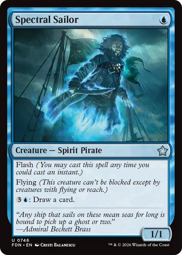 Spectral Sailor (0746) (746) (FDN)