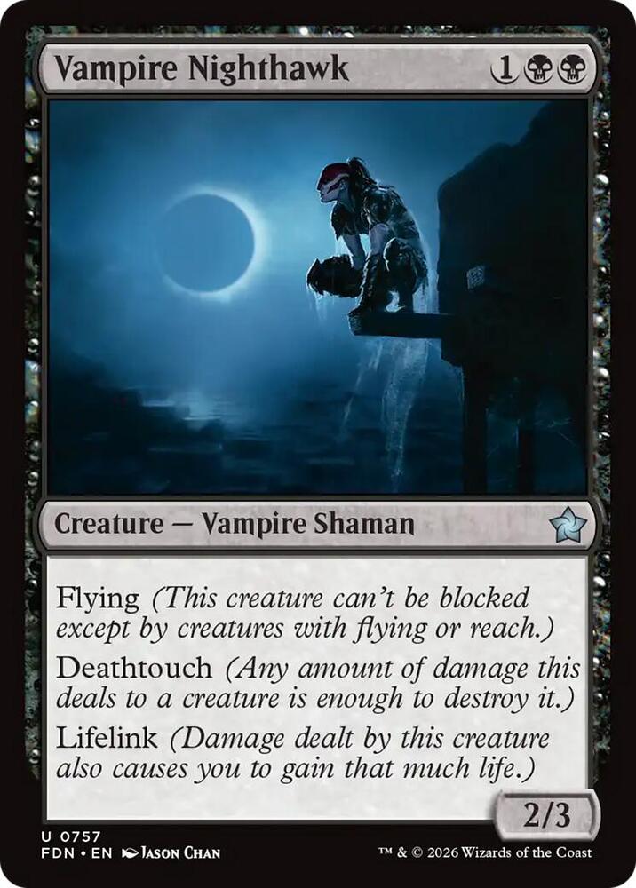 Vampire Nighthawk (0757) (757) (FDN)