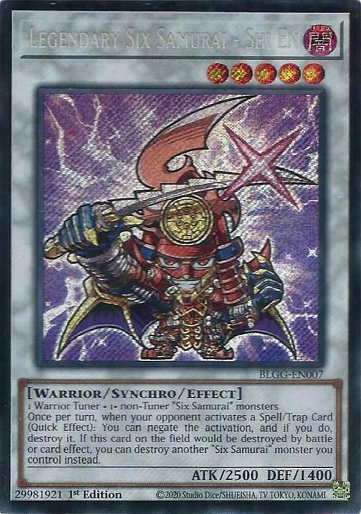 Legendary Six Samurai - Shi En (BLGG-EN007) (BLGG)