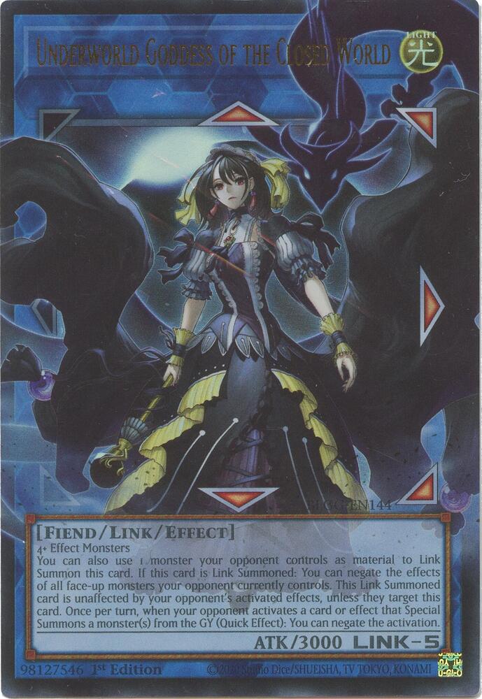 Underworld Goddess of the Closed World (BLGG-EN144) (BLGG)