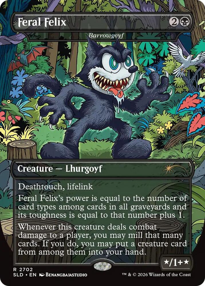 Feral Felix  - Barrowgoyf (2702) (SLD)