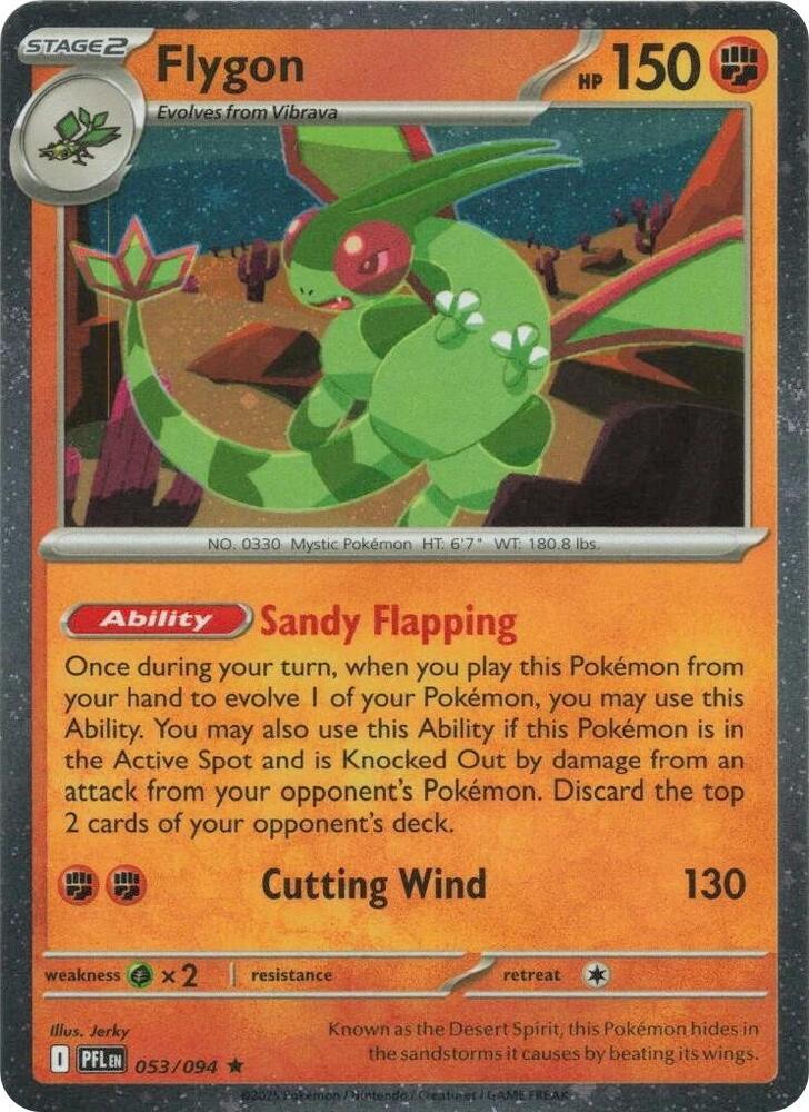 Flygon - 053/094 (Cosmos Holo) (053/094) (BLE)
