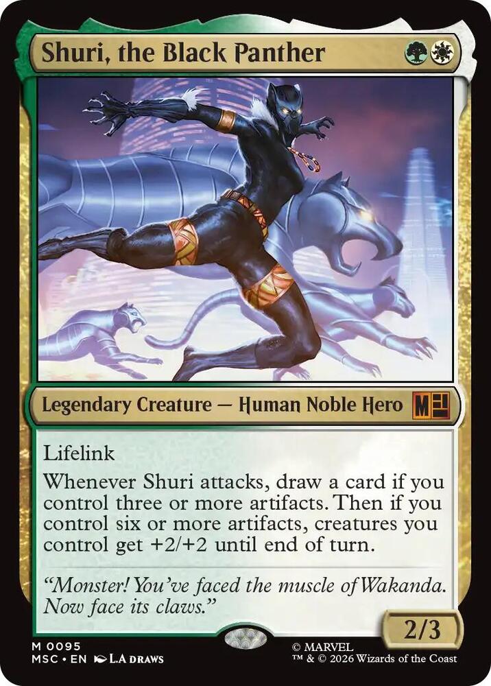 Shuri, the Black Panther (95) (MSC)