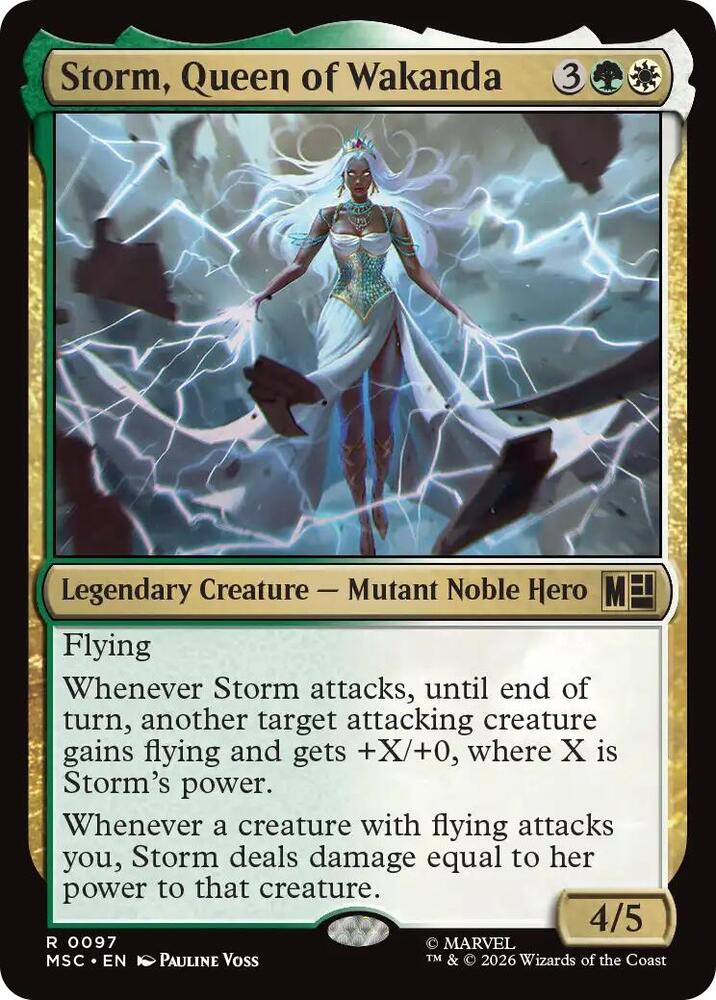 Storm, Queen of Wakanda (97) (MSC)