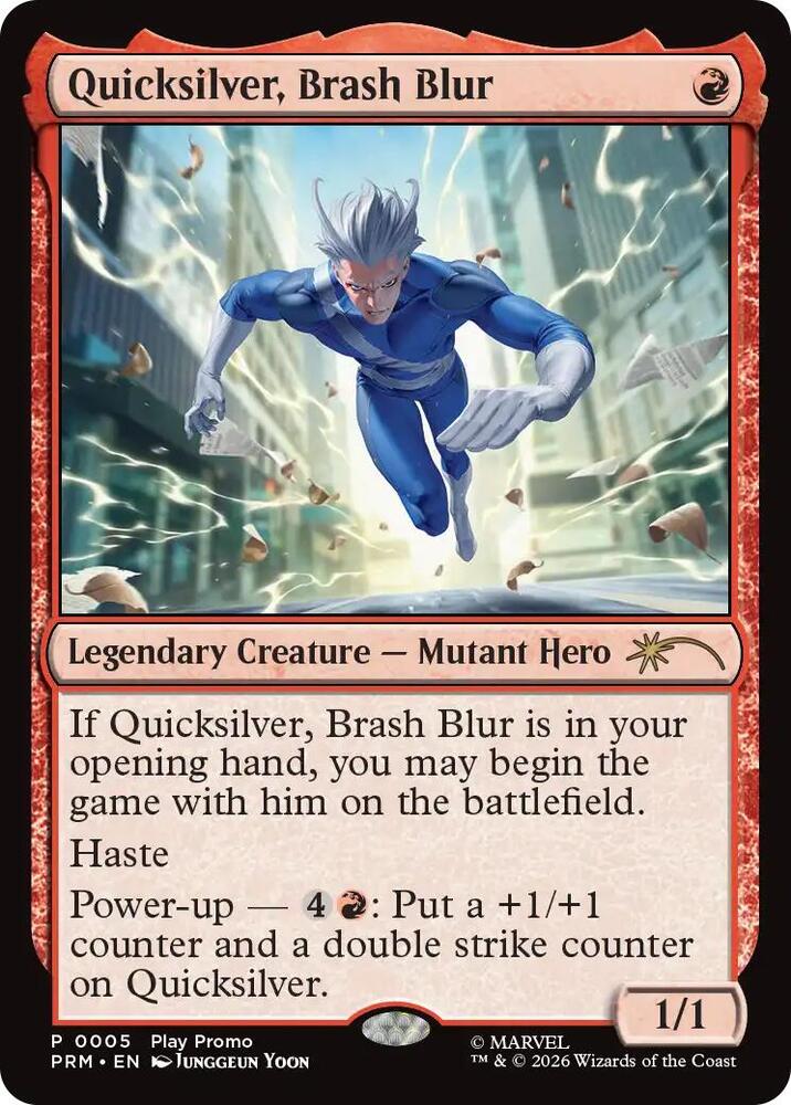 Quicksilver, Brash Blur (4) (SSP)