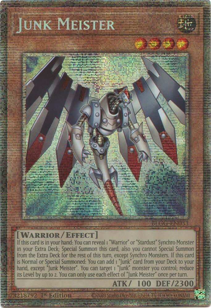 Junk Meister (Starlight Rare) (BLGG-EN033) (BLGG)