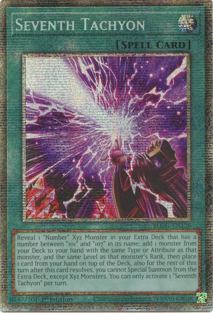 Seventh Tachyon (Starlight Rare) (BLGG-EN126) (BLGG)