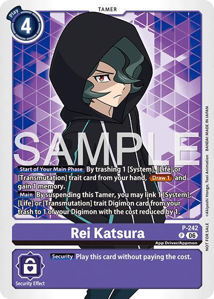 Rei Katsura (Official Store Tournament 2026 Vol. 3 Participant) (P-242 P) (D-PR)
