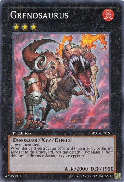 Grenosaurus (Starfoil) (BP01-EN026) (BP01)