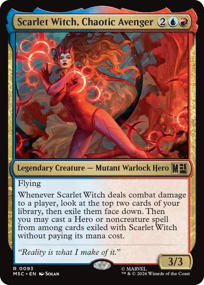 Scarlet Witch, Chaotic Avenger (93) (MSC)