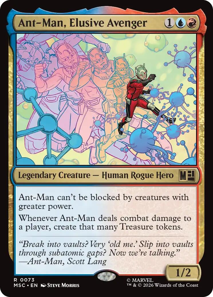 Ant-Man, Elusive Avenger (Surge Foil) (73) (MSC)
