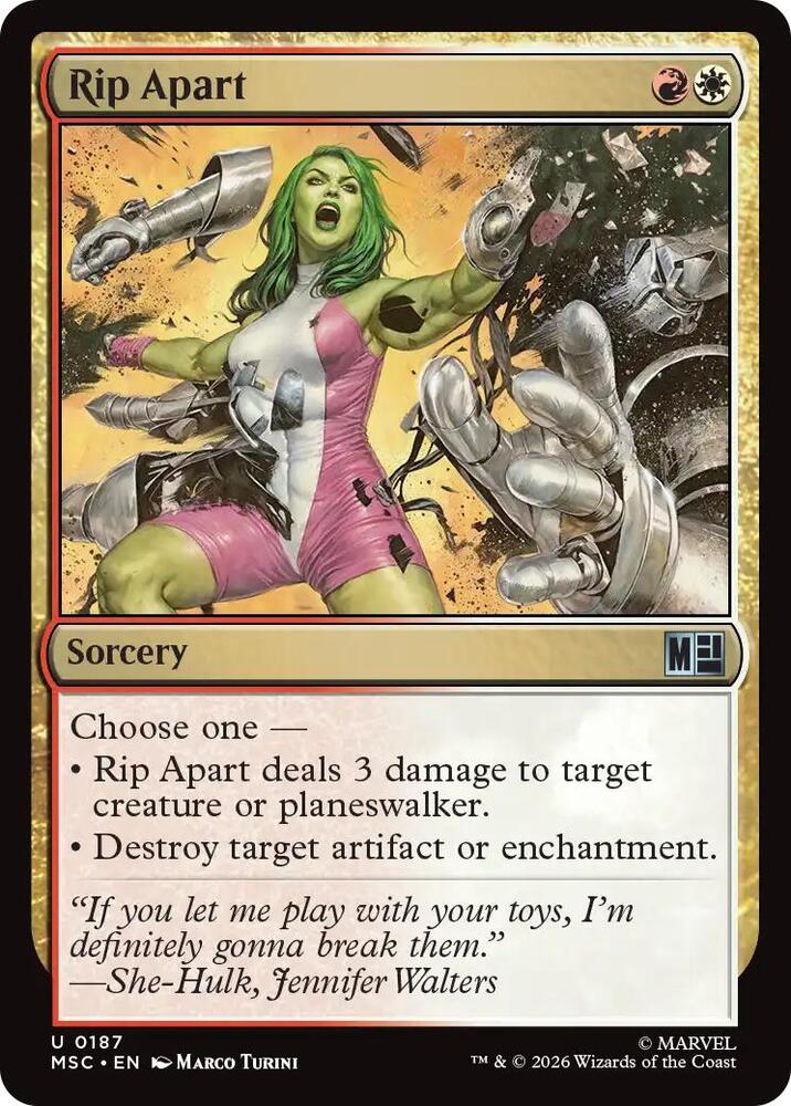 Rip Apart (Surge Foil) (187) (MSC)