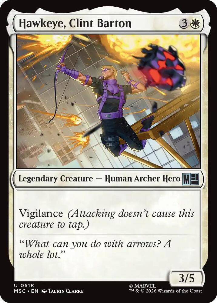 Hawkeye, Clint Barton (0518) (518) (MSC)